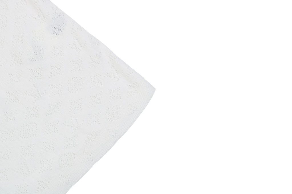 Louis Vuitton LV23SS Monogram Hollow Jacquard Short Sleeve Shirt