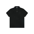 Loewe Tonal Jacquard Anagram Embroidered Polo Short Sleeve - Black