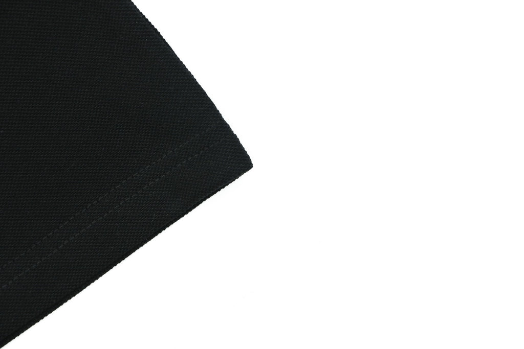 Loewe Tonal Jacquard Anagram Embroidered Polo Short Sleeve - Black