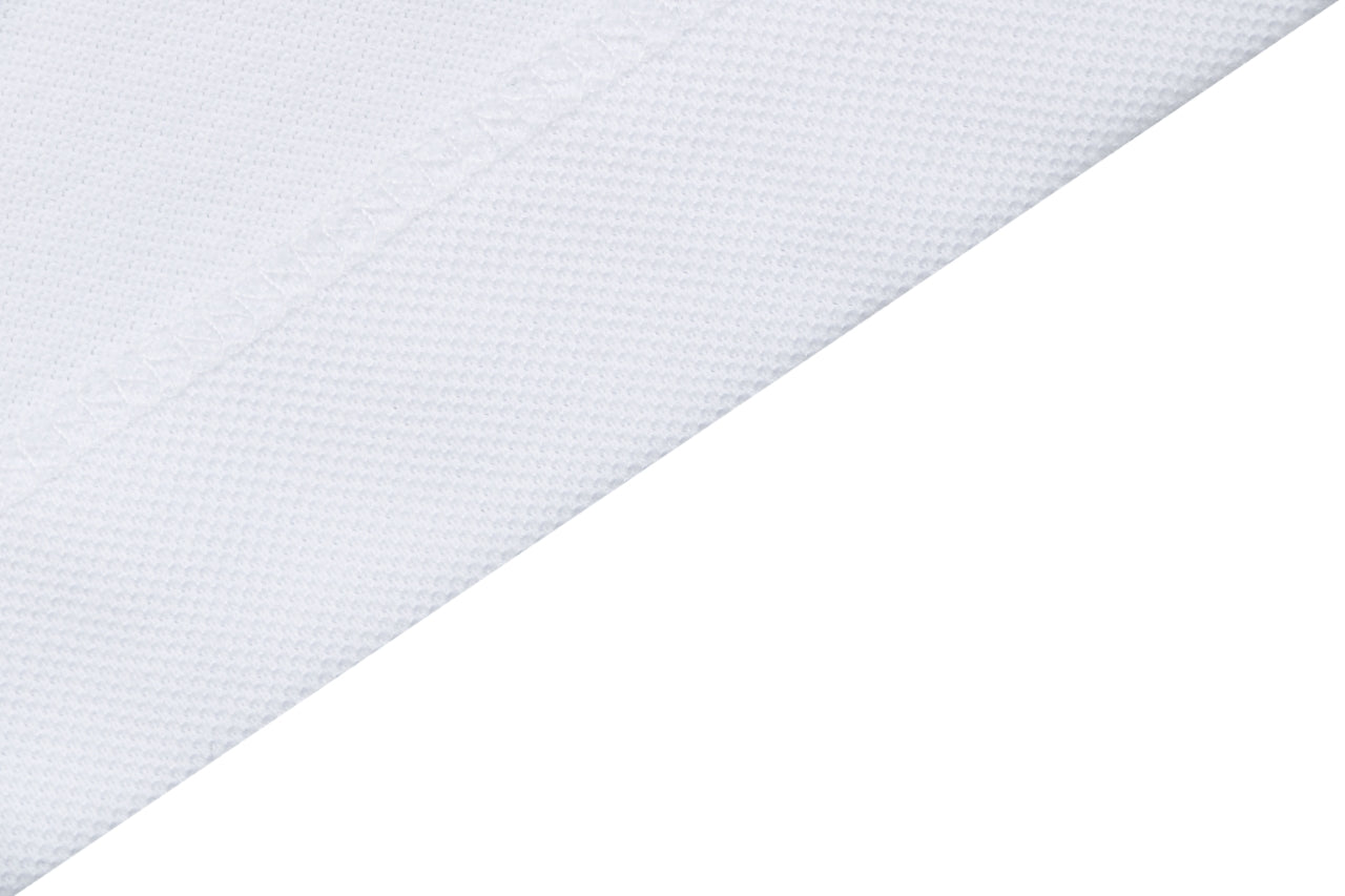 Louis Vuitton Safety Pin Monogram Letter Embroidered Polo Short Sleeve - White