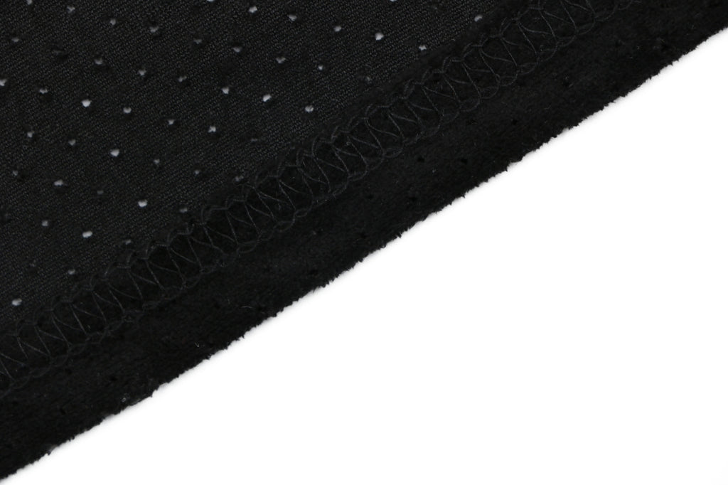 Supreme Suede Mesh Baseball Jersey Short Sleeve - Black
