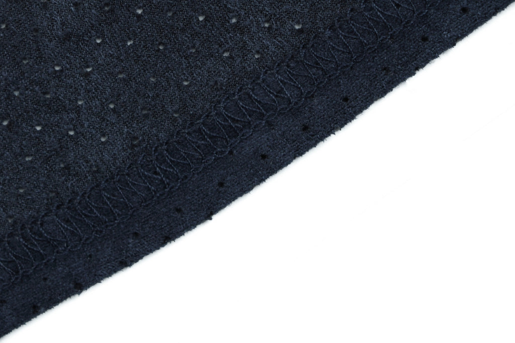 Supreme Suede Mesh Baseball Jersey Short Sleeve - Navy
