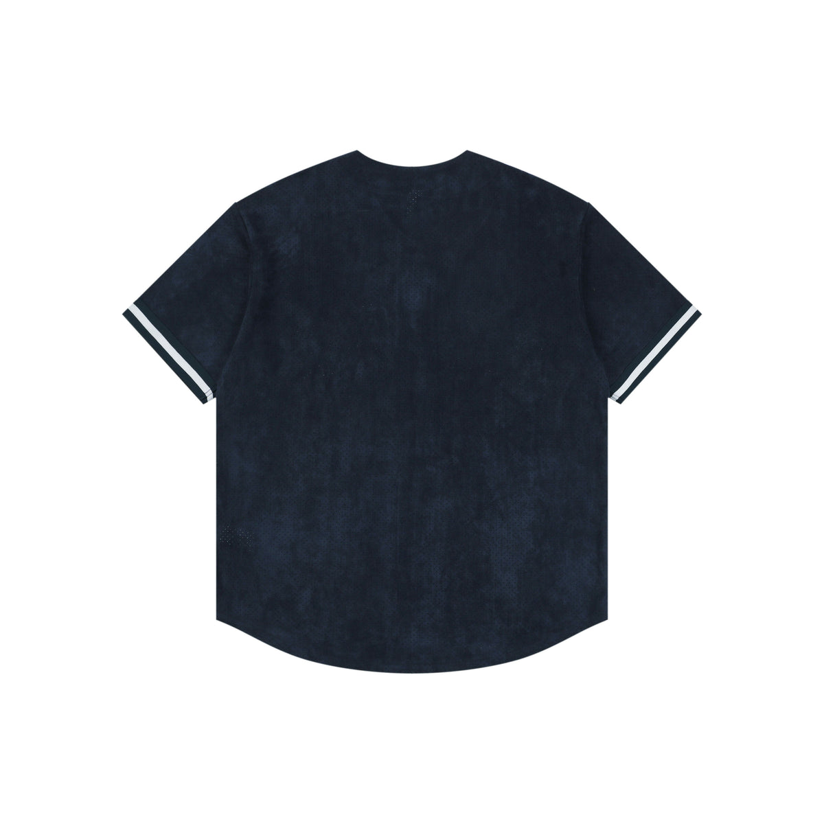 Supreme Suede Mesh Baseball Jersey Short Sleeve - Navy