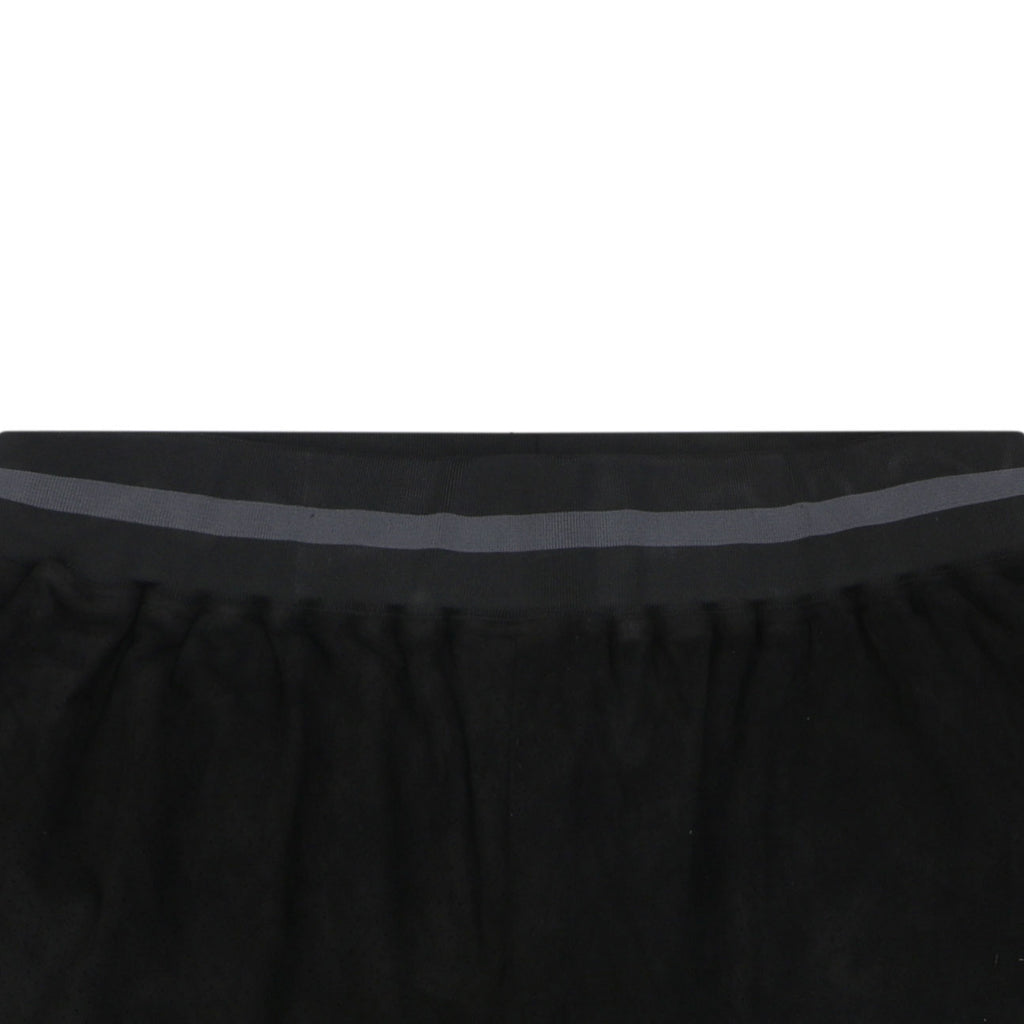 Supreme Suede Mesh Shorts - Black
