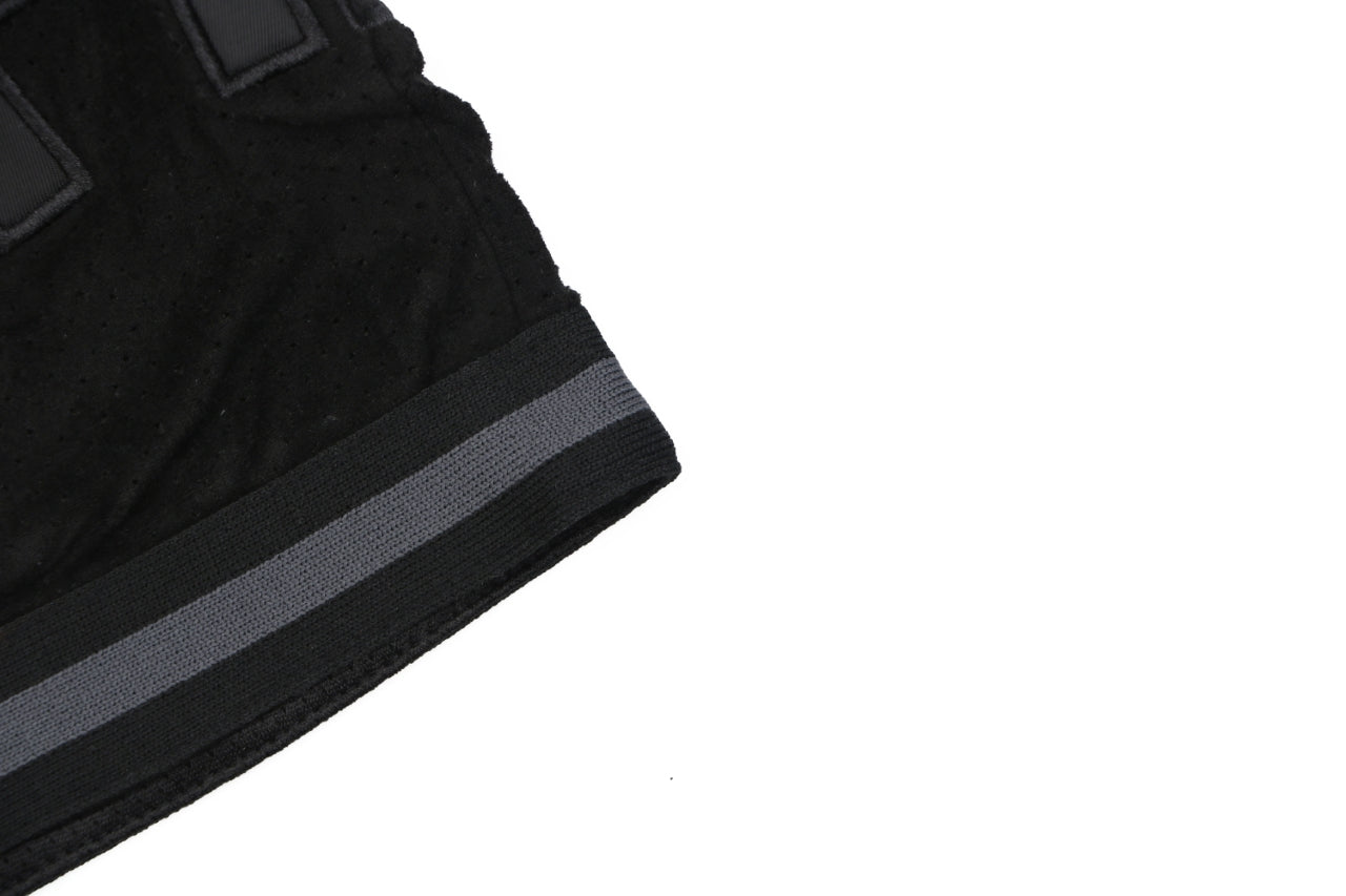 Supreme Suede Mesh Shorts - Black