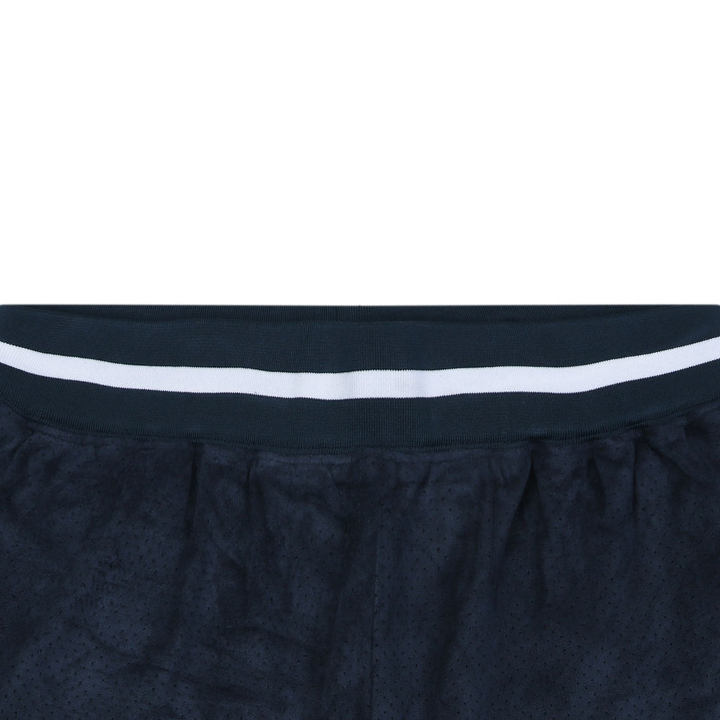 Supreme Suede Mesh Shorts - Navy