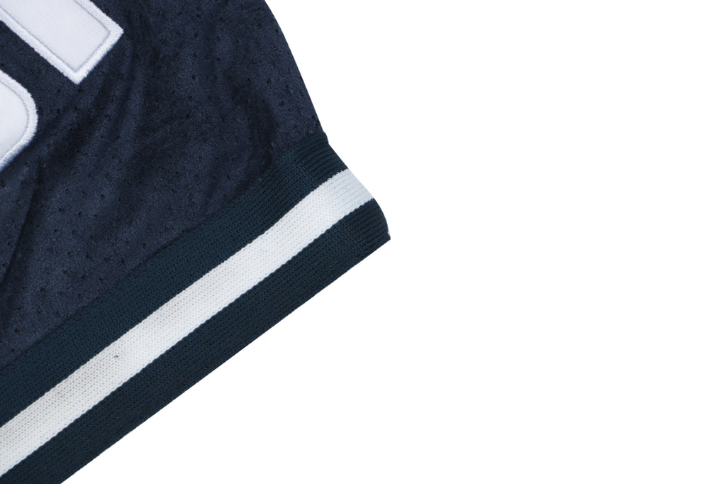 Supreme Suede Mesh Shorts - Navy