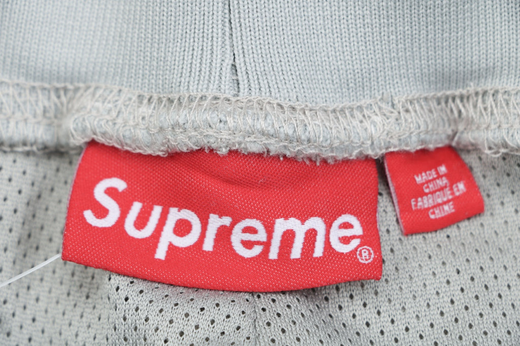 Supreme Suede Mesh Shorts - Grey