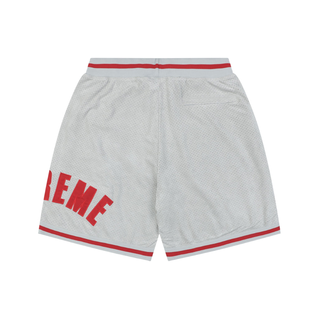 Supreme Suede Mesh Shorts - Grey