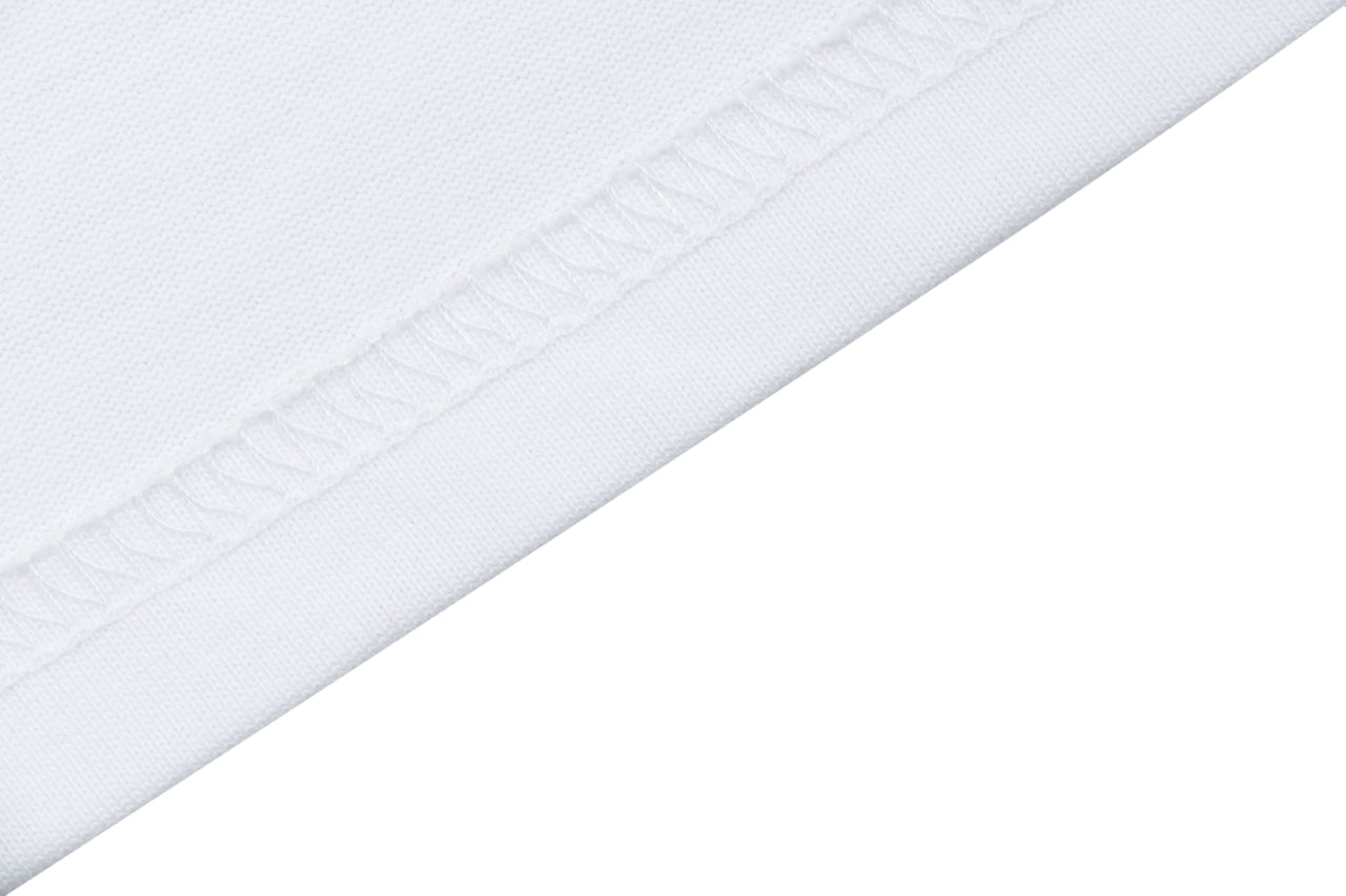 Louis Vuitton Circle Chain Monogram Print Short Sleeve T-Shirt - White