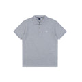 Louis Vuitton Small Monogram Embroidered Polo Shirt Short Sleeve - Grey