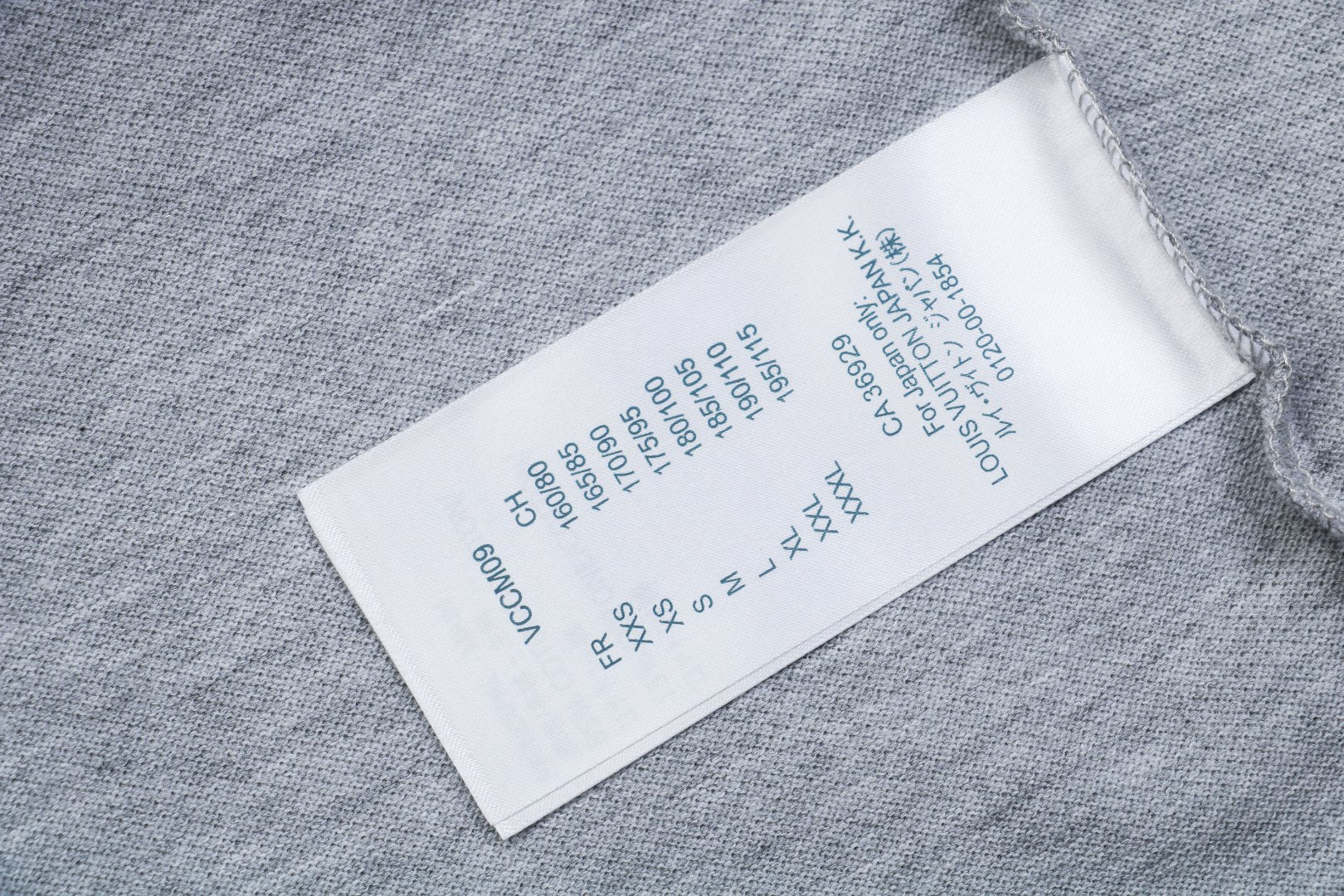 Louis Vuitton Small Monogram Embroidered Polo Shirt Short Sleeve - Grey