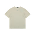 Prada Triangle Logo Waffle-Knit Short-Sleeve T-Shirt Beige