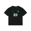 We11done Number 23 Graphic Print Short-Sleeve T-Shirt Black