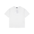 Gucci Tonal Laurel Wreath G Embroidered Short-Sleeve T-Shirt White