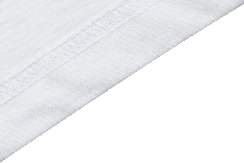 Chrome Hearts Sanskrit Scroll Multicolor Cross Fleur Print Long-Sleeve T-Shirt White