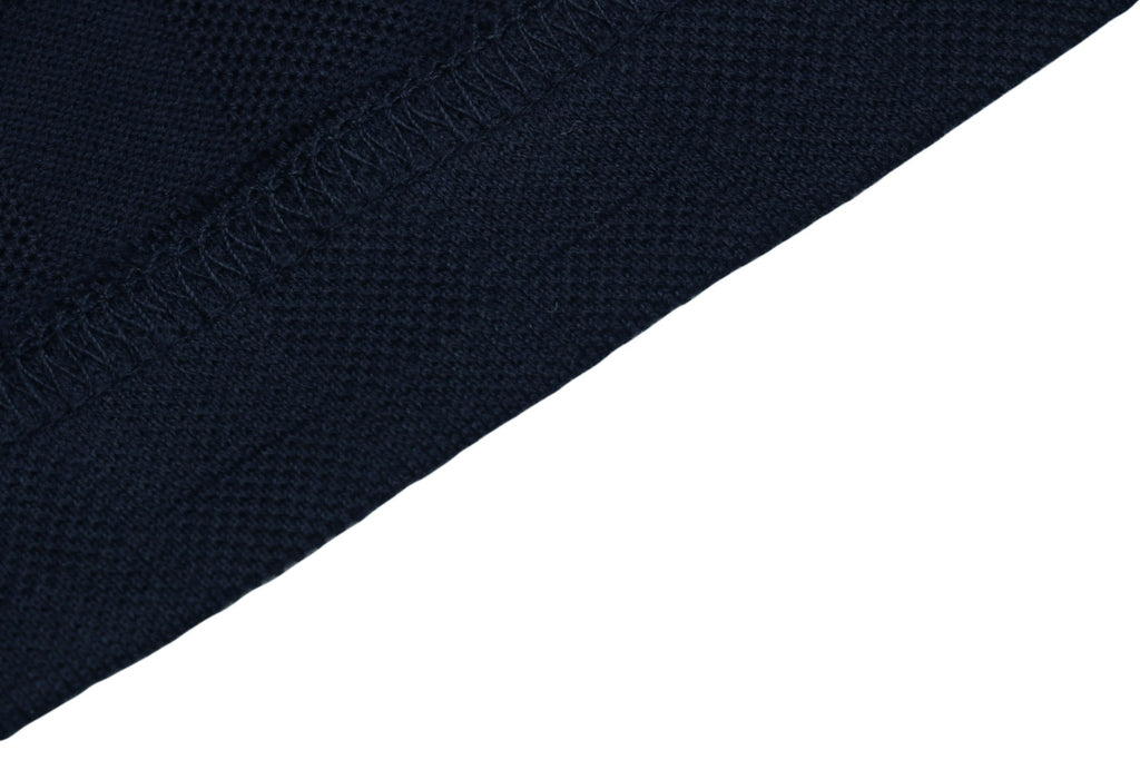 Louis Vuitton SS24 Checkerboard Jacquard Piqué Short-Sleeve T-Shirt Navy