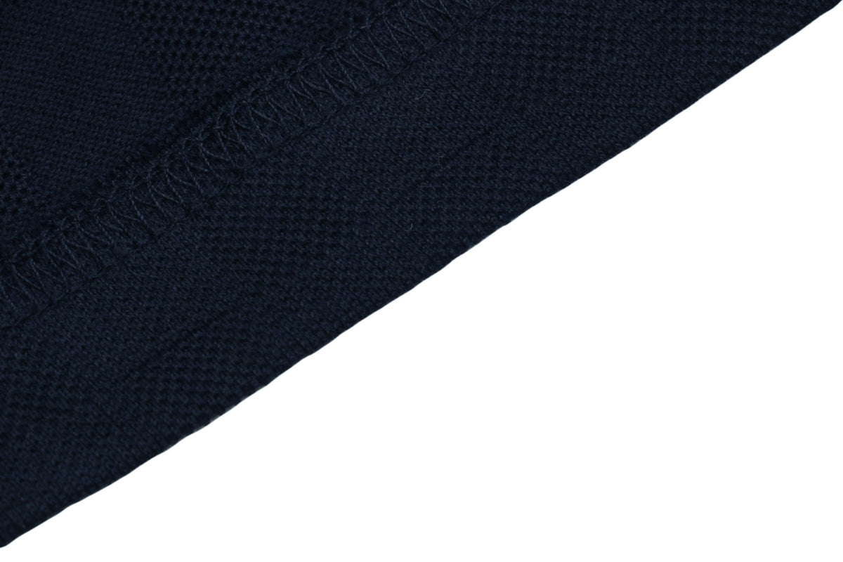 Louis Vuitton SS24 Checkerboard Jacquard Piqué Short-Sleeve T-Shirt Navy