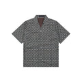 Louis Vuitton Tonal Brown Monogram Check Short-Sleeve Shirt