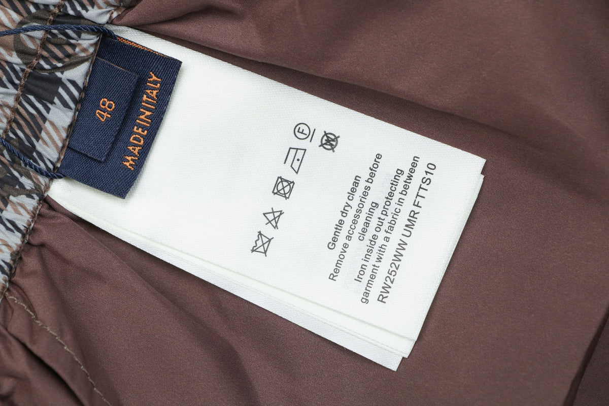 Louis Vuitton Tonal Brown Monogram Check Shorts