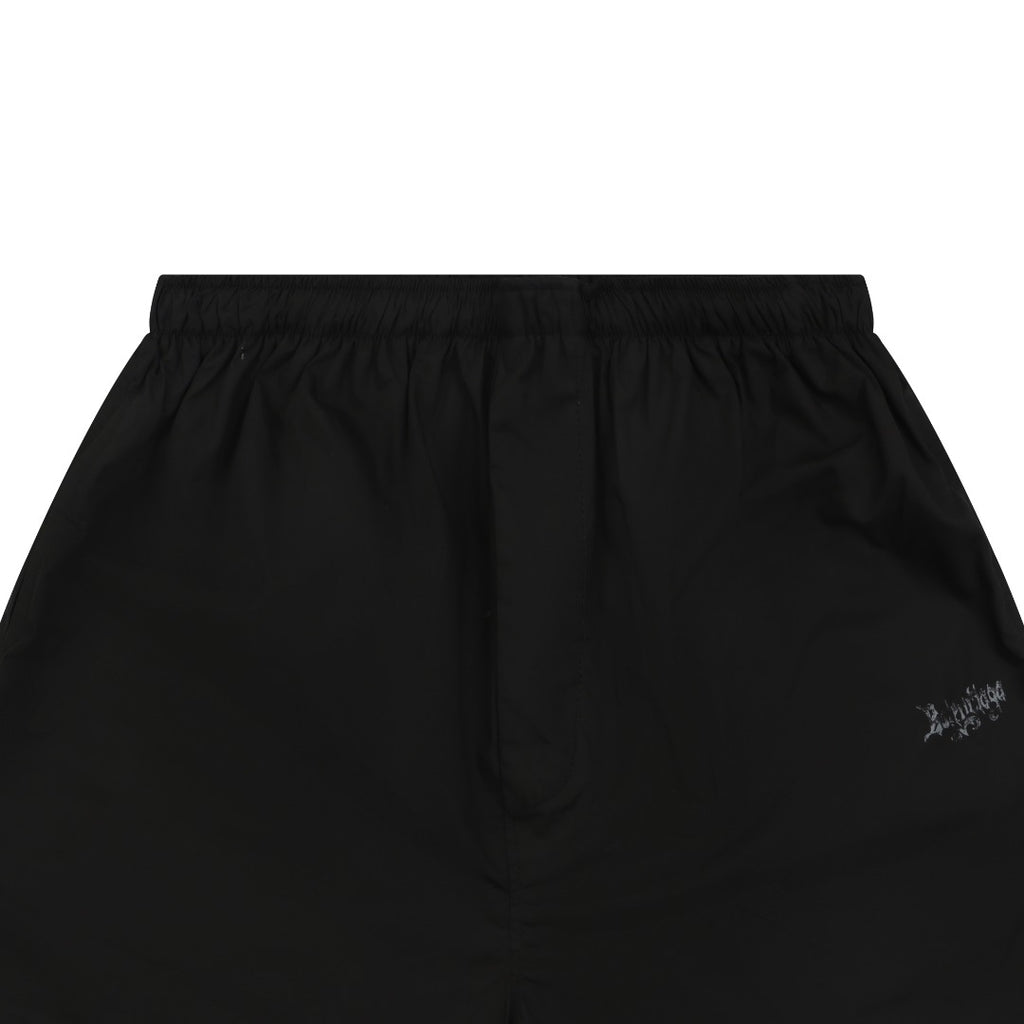 Balenciaga Gothic Letter Print Shorts