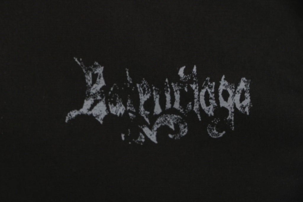 Balenciaga Gothic Letter Print Shorts