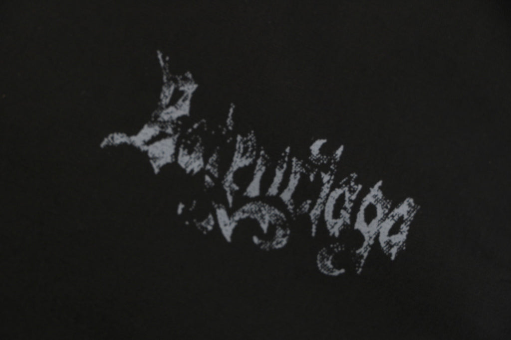 Balenciaga Gothic Letter Print Shorts