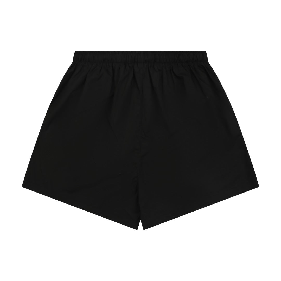 Balenciaga Gothic Letter Print Shorts