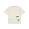 Hermès Openwork Floral Embroidered Short Sleeve T-Shirt