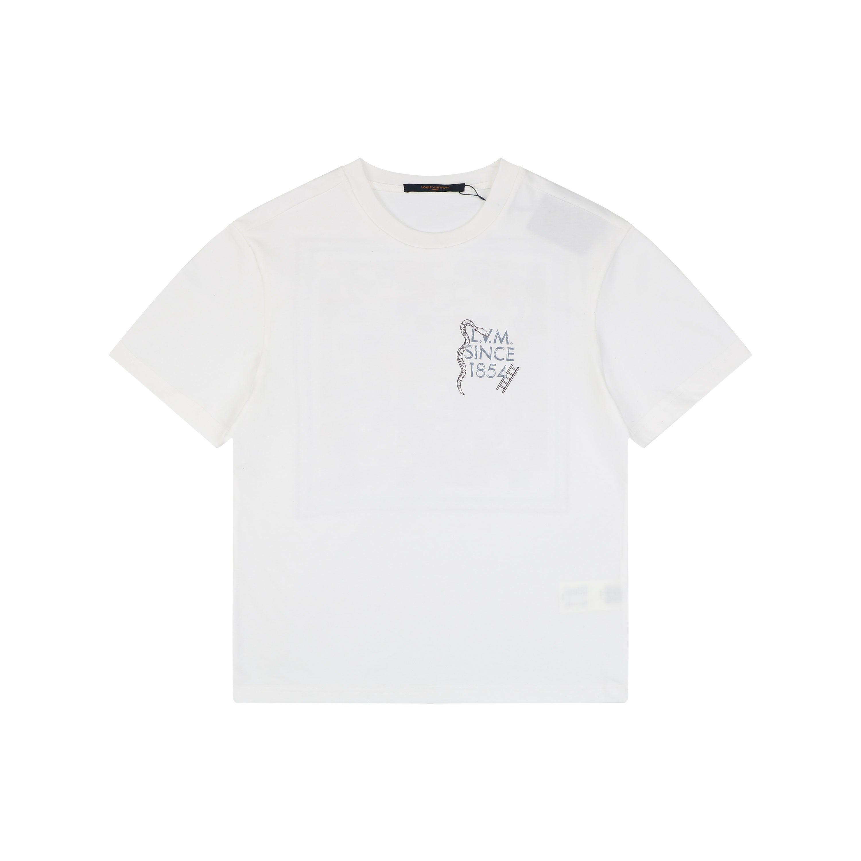 Louis Vuitton Serpent Board Game Print Short Sleeve T-Shirt