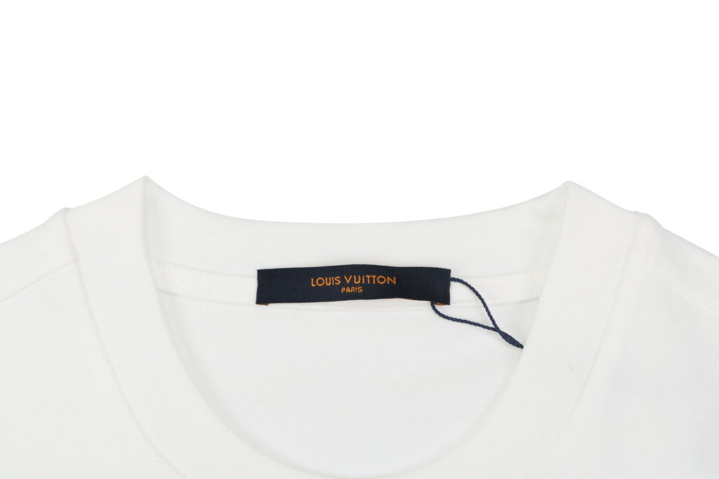 Louis Vuitton Serpent Board Game Print Short Sleeve T-Shirt