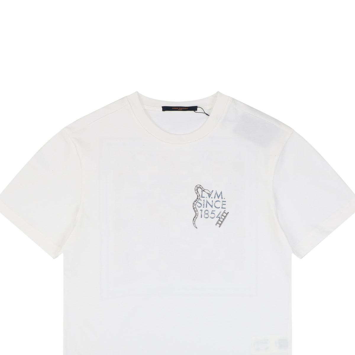Louis Vuitton Serpent Board Game Print Short Sleeve T-Shirt
