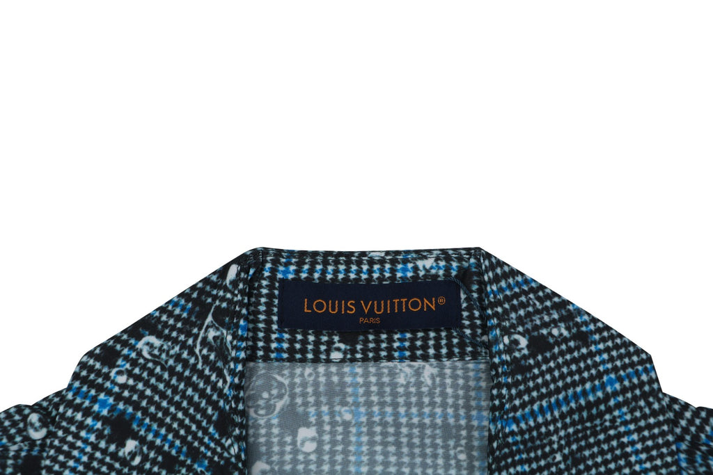 Louis Vuitton Waterdrop Optical Illusion Print Short Sleeve Shirt