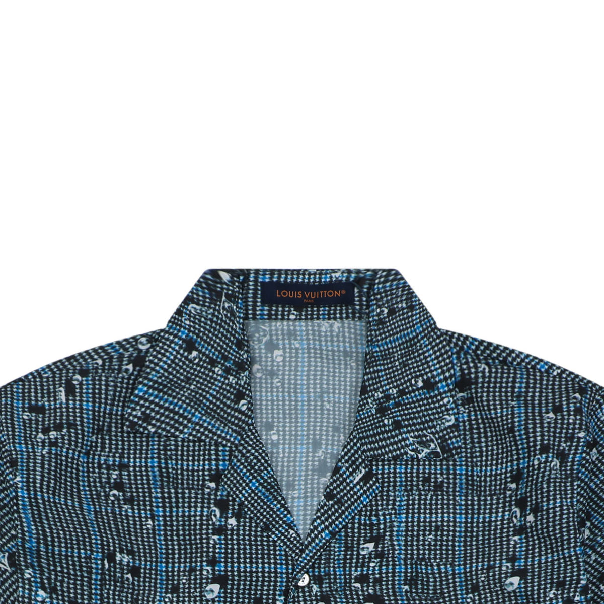 Louis Vuitton Waterdrop Optical Illusion Print Short Sleeve Shirt