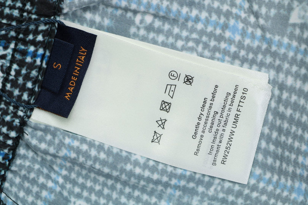 Louis Vuitton Waterdrop Optical Illusion Print Shorts
