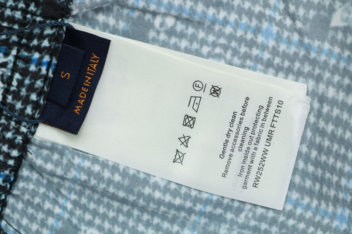 Louis Vuitton Waterdrop Optical Illusion Print Shorts