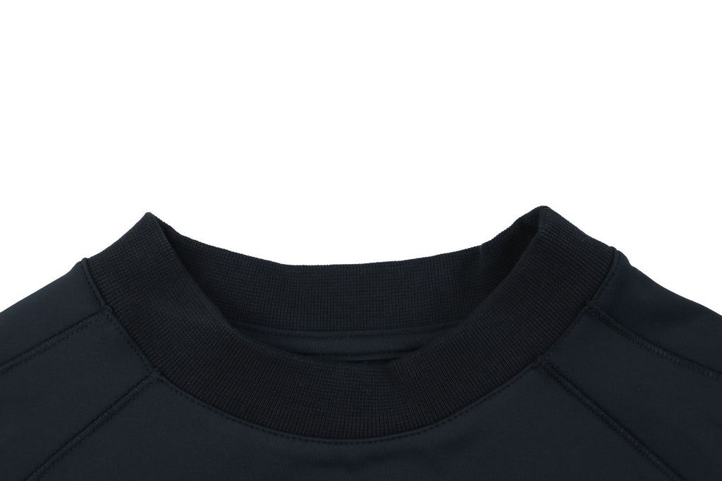 Balenciaga Side Stripe Reflective Logo Quick-Dry Short Sleeve T-Shirt Black