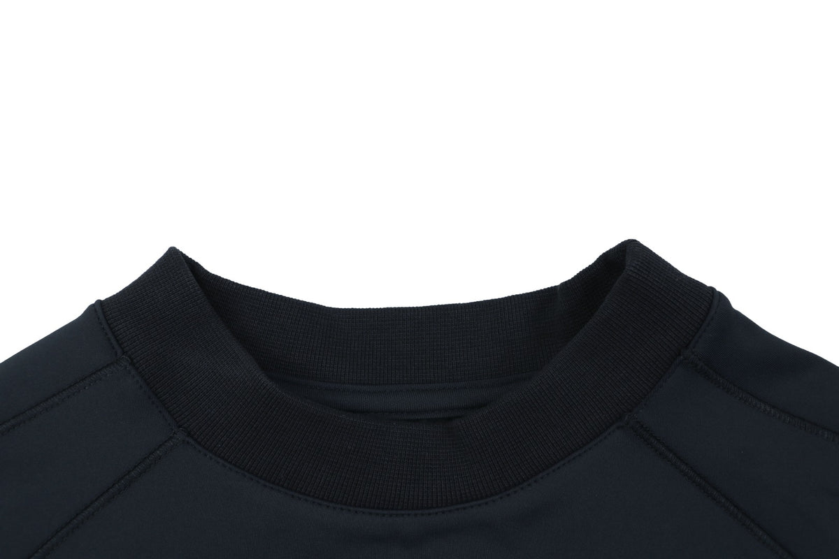 Balenciaga Side Stripe Reflective Logo Quick-Dry Short Sleeve T-Shirt Black