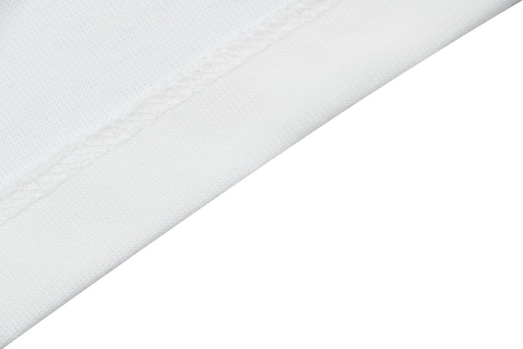 Off-White c/o Virgil Abloh Maple Leaf Floral Arrow Embroidered Short Sleeve T-Shirt White