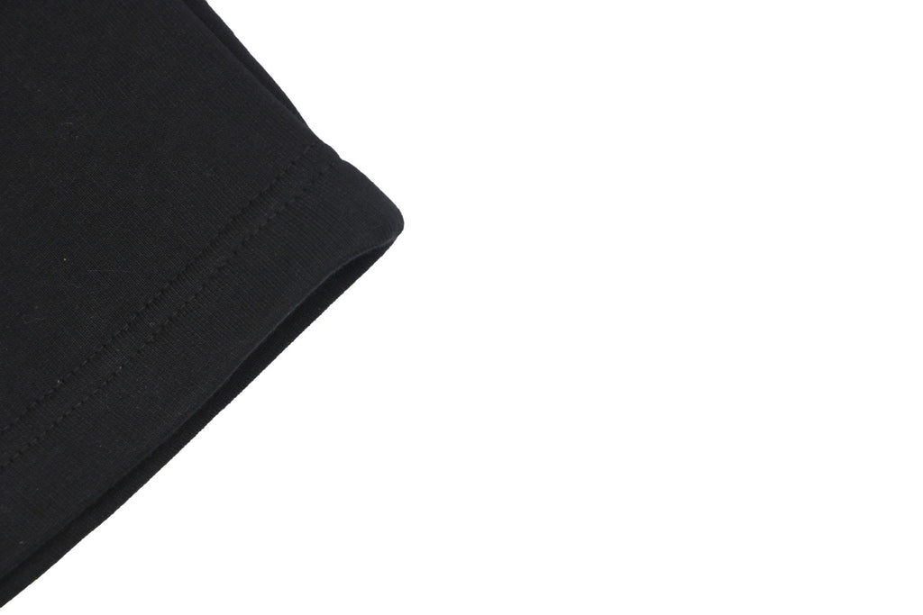 Balenciaga Reflective Logo Small Script Shorts Black