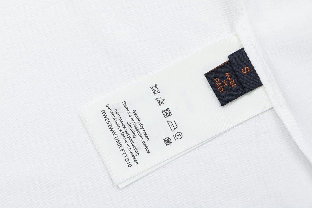 Louis Vuitton LV Monogram Carbon Fiber Graphic Short Sleeve T-Shirt White