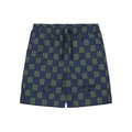 Louis Vuitton 25SS LV Damier Checkerboard Monogram Shorts Blue Purple