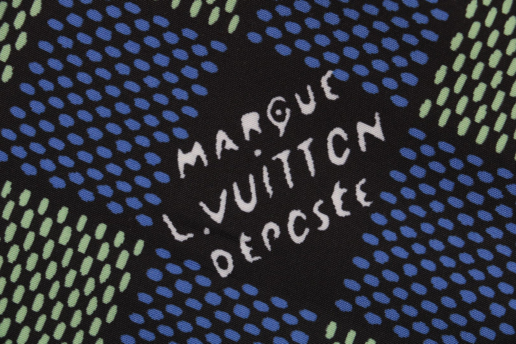 Louis Vuitton 25SS LV Damier Checkerboard Monogram Shorts Blue Purple