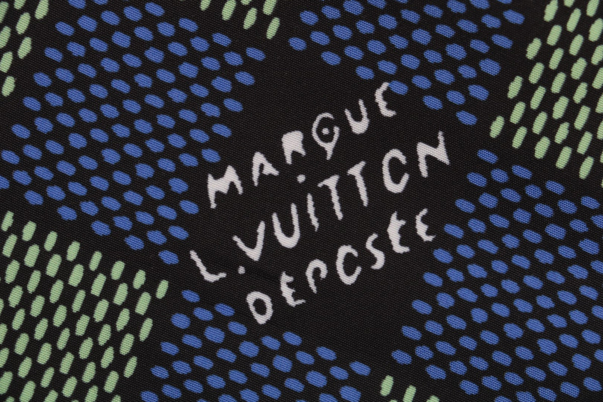 Louis Vuitton 25SS LV Damier Checkerboard Monogram Shorts Blue Purple