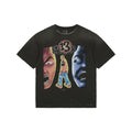 Saint Michael Neighbor No.13 Graphic Print Short Sleeve T-Shirt Black