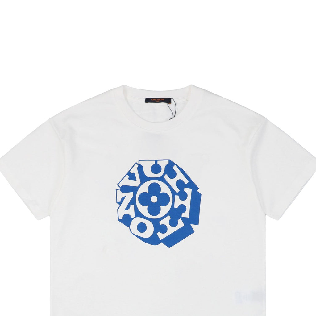 Louis Vuitton 25SS Monogram Clover Print Short Sleeve Tee