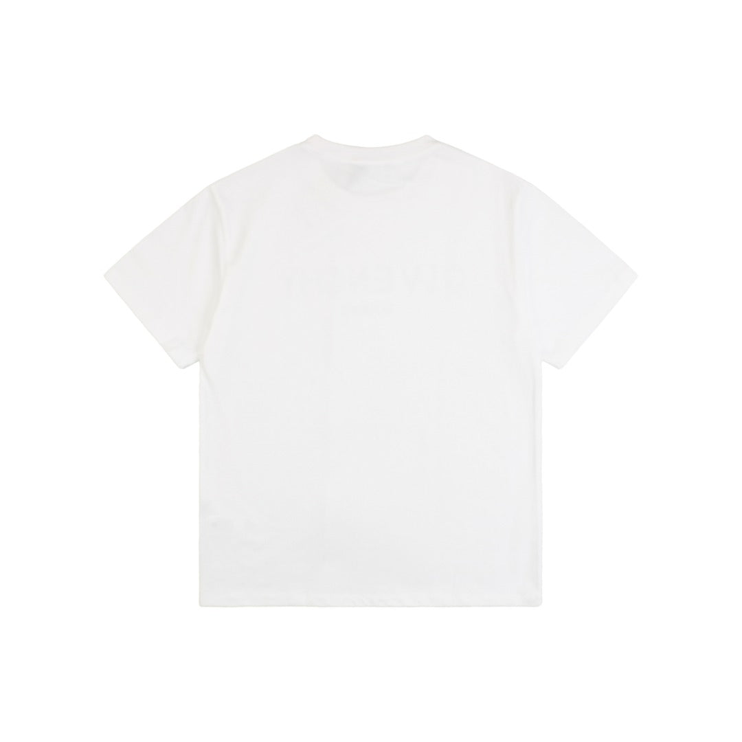Gucci 25SS 1921 Pink G Varsity Logo Print Short Sleeve Tee