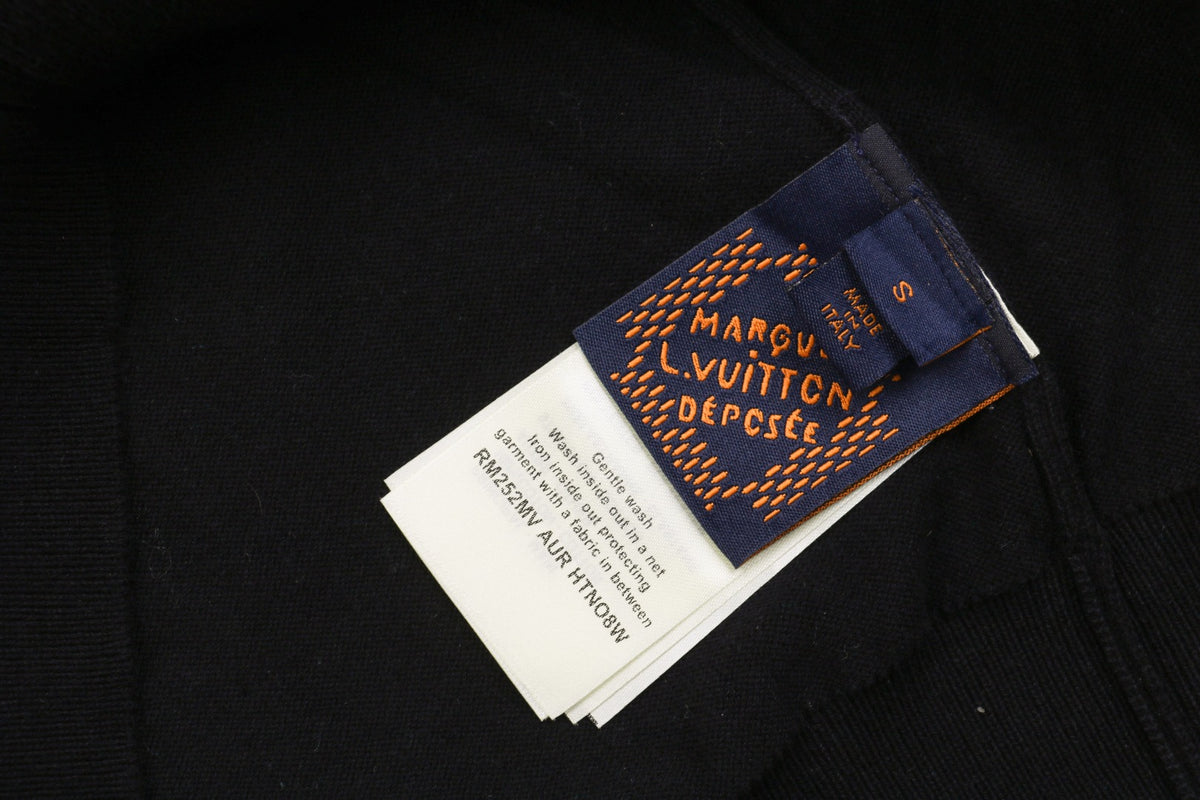 Louis Vuitton 25SS Gradient Colorblock Monogram Jacquard Polo Short Sleeve