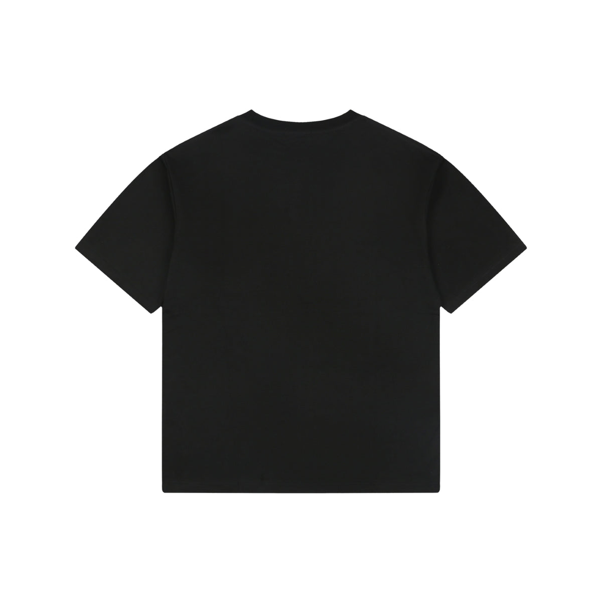 Loewe Anagram Pocket Colorblock Floral Logo Embroidered Short Sleeve Tee — Black Purple