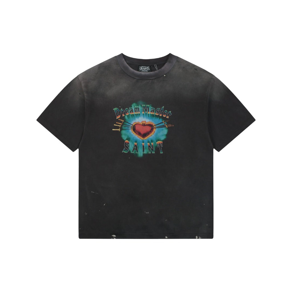 Saint Michael Dream Master Sacred Heart Arrow Graphic Short Sleeve Tee